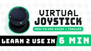 Virtual Joystick Pack — How-to-use Guide + Trailer