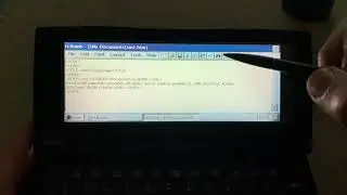 H -Bomb HTML Editor for Windows CE - review and walkthrough