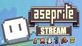 🔴Streaming some pixel art| Indie Game Development #2