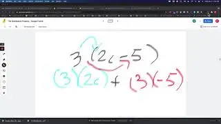 TpT The Distributive Property   Google Forms  #2