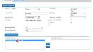 Premium Web Cart - Coupon Setup