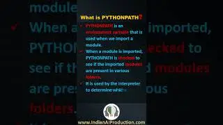 #20 What is PYTHONPATH  | Python Interview Questions and Answers | Shorts