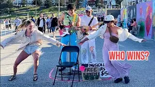MUSICAL CHAIRS BUT THE WINNER GETS $$$!! 😱😨