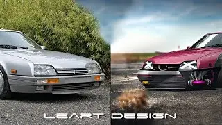 Citroen CX Wide Virtual Tuning Photoshop