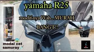 modif  YAMAHA R25 modal cat samuray