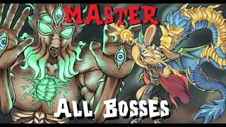 (WR) Terraria MASTER All Bosses Set Order in 