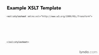 26 Using XSLT with XML