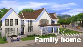 Seaview Family home | Stop Motion build | The Sims 4 | NO CC