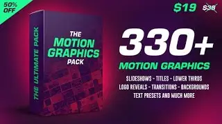 Animated Graphics Pack | After Effects template