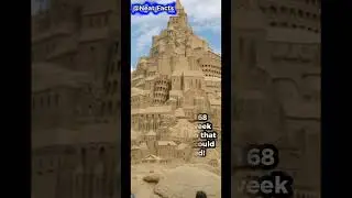This is the worlds largest sandcastle! 