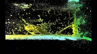 Blender 2.66 Fluid Water surfer