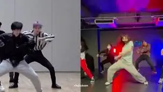 (ENHYPEN NI-KI AND HIS SISTER KONON) Nishimura Siblings Dance video compilation
