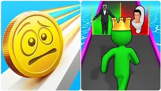 Giant Rush 3D Vs Coin Rush😍🧿❤️‍🔥🟩New Update Max Levels Gameplay Z11