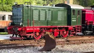 V60-114 - Rangierfahrt in den Schuppen