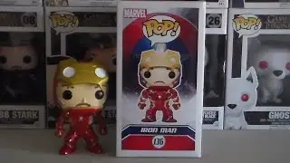 Iron Man (Unmasked) Funko Pop! Unboxing - Captain America Civil War - Hot Topic Exclusive