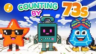 Counting by 73s Song Numberblocks Minecraft | Skip Counting Song | Math Song for Kids