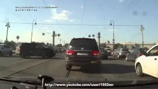 ДТП, Ушаковский мост, Порш vs Мазда