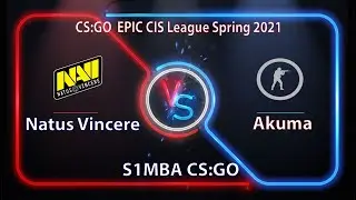 Natus Vincere vs Akuma РЕШАЮЩАЯ ИГРА EPIC League CIS RMR 2021