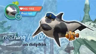 WildCraft: reaching lvl 100 on dolphin 🐬