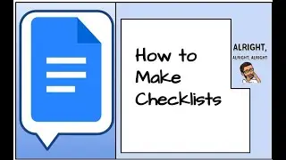 How to make checklists in Google Docs