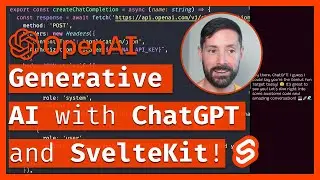 ChatGPT-4 with SvelteKit 🤖 Generative AI on the EDGE 🌍