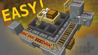 Simple Super Smelter with NEW Boat Chest (Minecraft 1.19+)