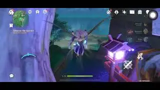 Hayashi of Tanuki in the forest barrier puzzle- Genshin Impact Inazuma