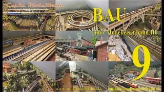 BAU 9 einer Modelleisenbahn H0