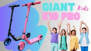 Дитячий електросамокат GIANT Kids E10 PRO 4.4Ah + Bluetooth колонка (музика)