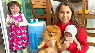 BRINCANDO COM SARAH E ELOAH POR UM DIA !!!