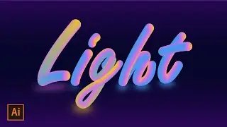 #60 Tutorial Illustrator | Cara Mudah Membuat TEXT 3D Gradient di Adobe Illustrator 2021