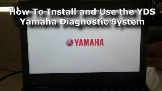 How To Install and Use the Yamaha YDS Diagnostics on an F Series Outboard