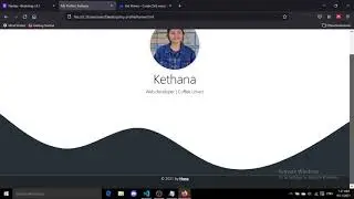 Membuat Profile Website (Html, Css & Bootstrap)