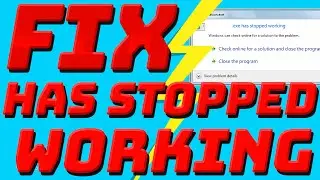 how to fix has stopped working : by different and easy ways