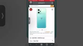 OnePlus Nord CE 2 Lite 5G (Blue Tide, 6GB RAM, 128GB Storage) at 16498 #amazon #bigdeal