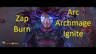 Zap Burn Ignite Arc Archmage Elementalist