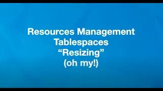 PostgreSQL Operator 4.3 Feature Demo: Resources Management Tablespaces & Resizing