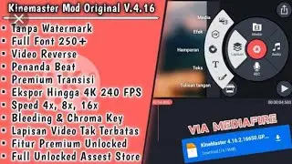DOWNLOAD KINEMASTER MOD APK TERBARU 2021 | VERSI ORIGINAL NO BUG
