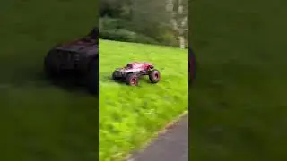 Smashing Up A Massive RC Car !!! #funny #rccar #car #traxxas #xmaxx