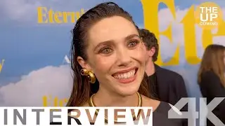 Elizabeth Olsen interview at Eternity UK premiere: Timeless romance & chemistry