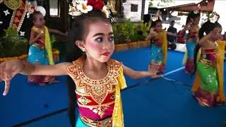 Tari Puspanjali anak anak TK Paud Canang Sari 2 Mendoyo