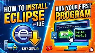 How to Install Eclipse IDE & Run Your First Java Program (2026)