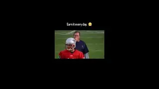 Tom Brady talkin about practice