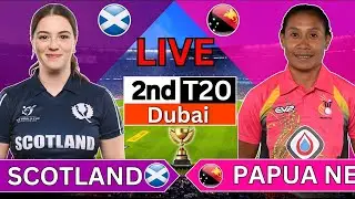 Papua New Guinea Women vs Scotland Women, 2nd T20I - Live