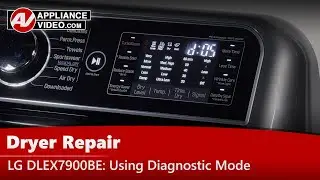 Dryer - How to enter in  Diagnostic Mode - Error Codes & Troubleshooting