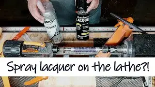 Spray lacquer for pen turning? | 
