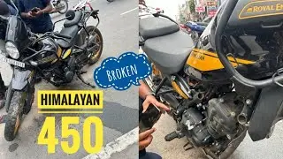 Royal Enfield Himalayan 450 Big Problem - Broken Chassis - Not safe !!