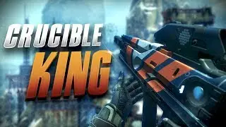 DESTINY 2: USING THE CRAZY CRUCIBLE KING! NIGHTSHADE LEGENDARY PULSE RIFLE IS INSANE!