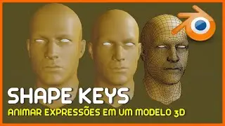 SHAPE KEYS - ANIMAR EXPRESSÕES