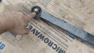 Замена задних продольных рычагов Chery QQ / Daewoo Matiz